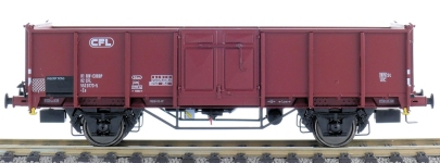 Exact-Train EX23962 - H0 - Offene Güterwagen Es 01 RIV-EUROP, CFL, Ep. IV